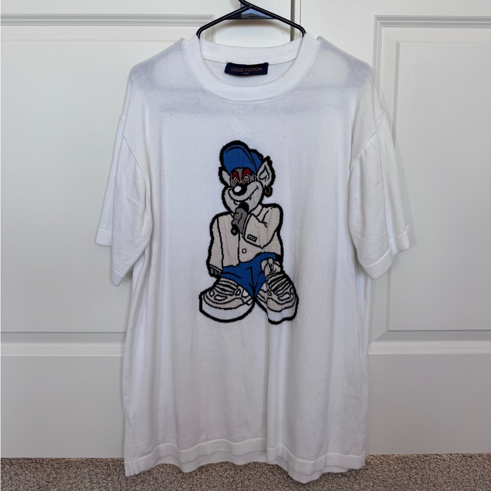 Men’s Louis Vuitton Dream House Cartoon T-Shirt- L (Virgil’s Final Collection)